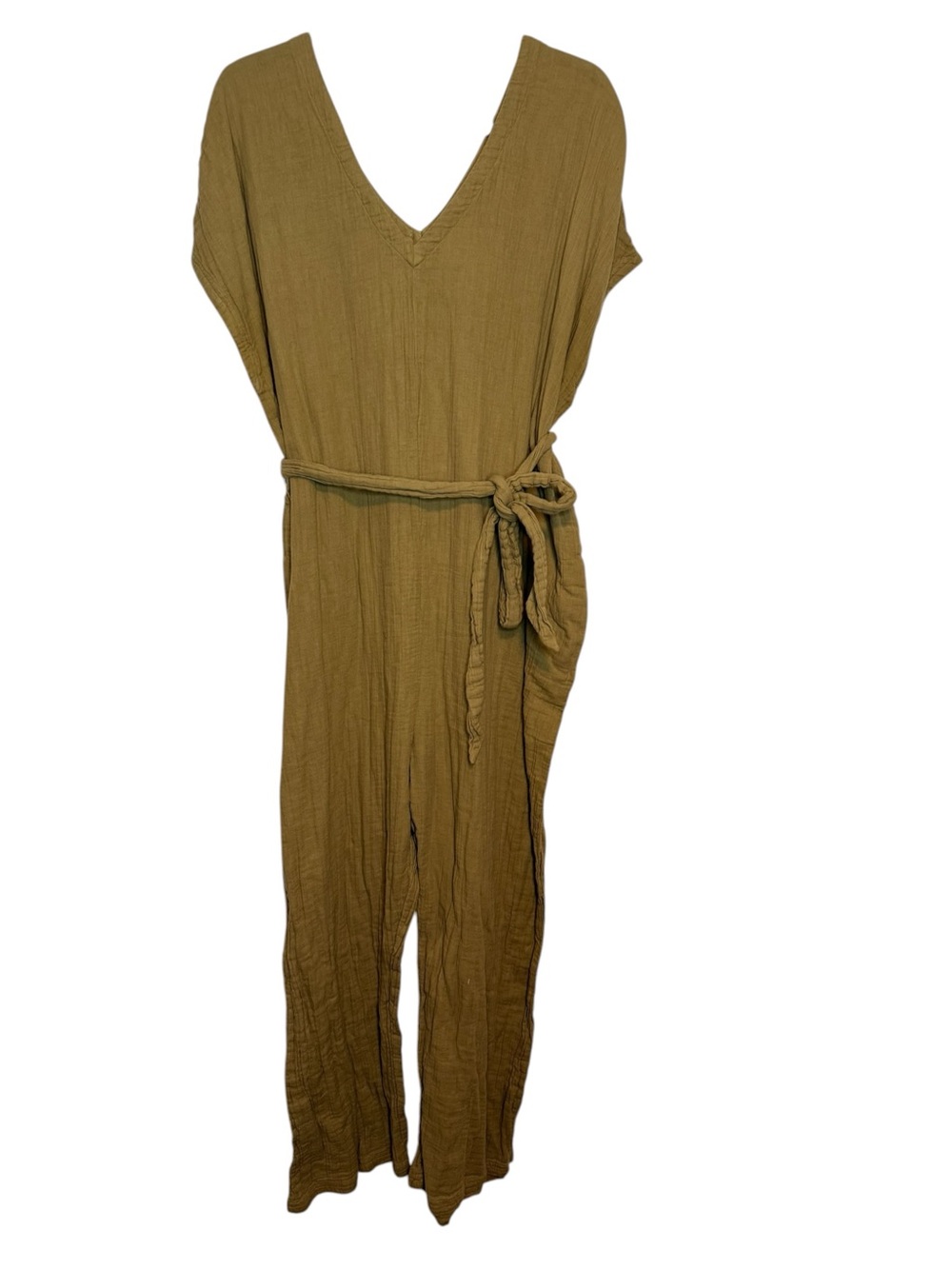 PACT Women’s Coastal Double Gauze Jumpsuit Size Large